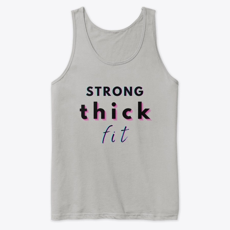 strong, thick, fit (pink shadow)
