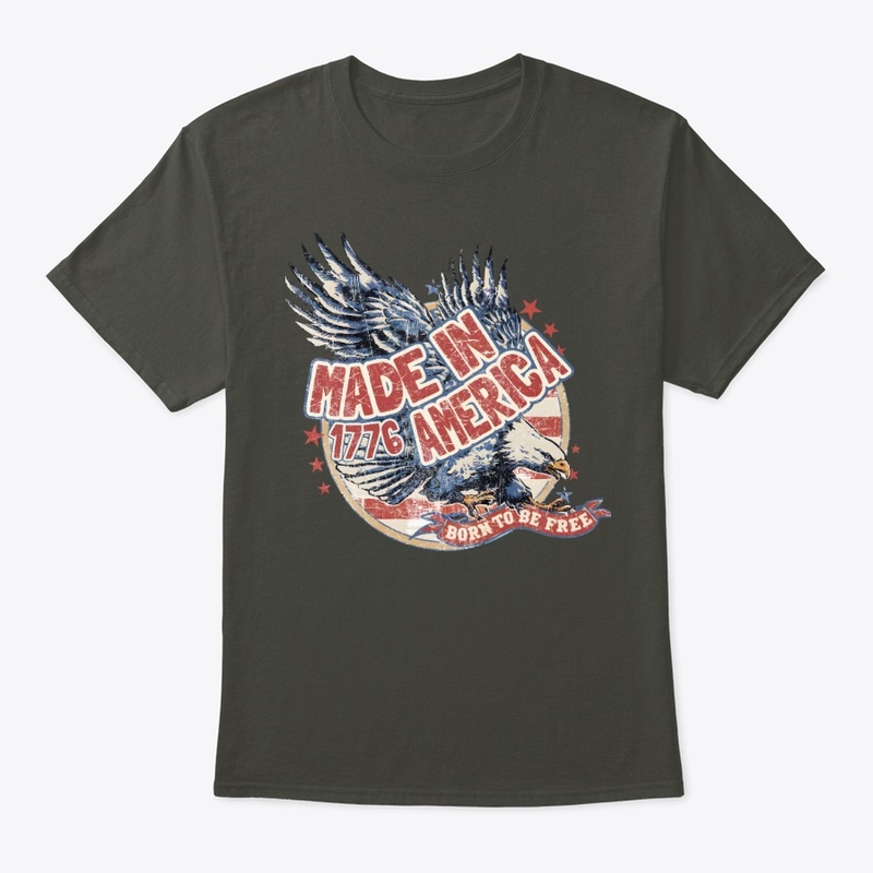 Made in America Born To Be Free Men's T