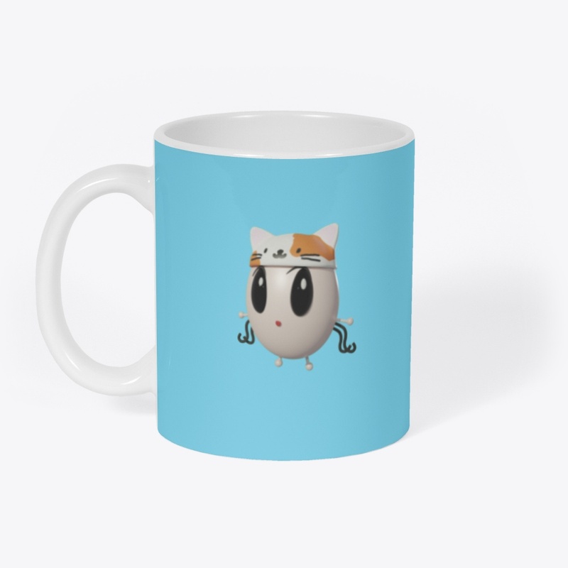 Nekotamago-3D-Ginger Cat
