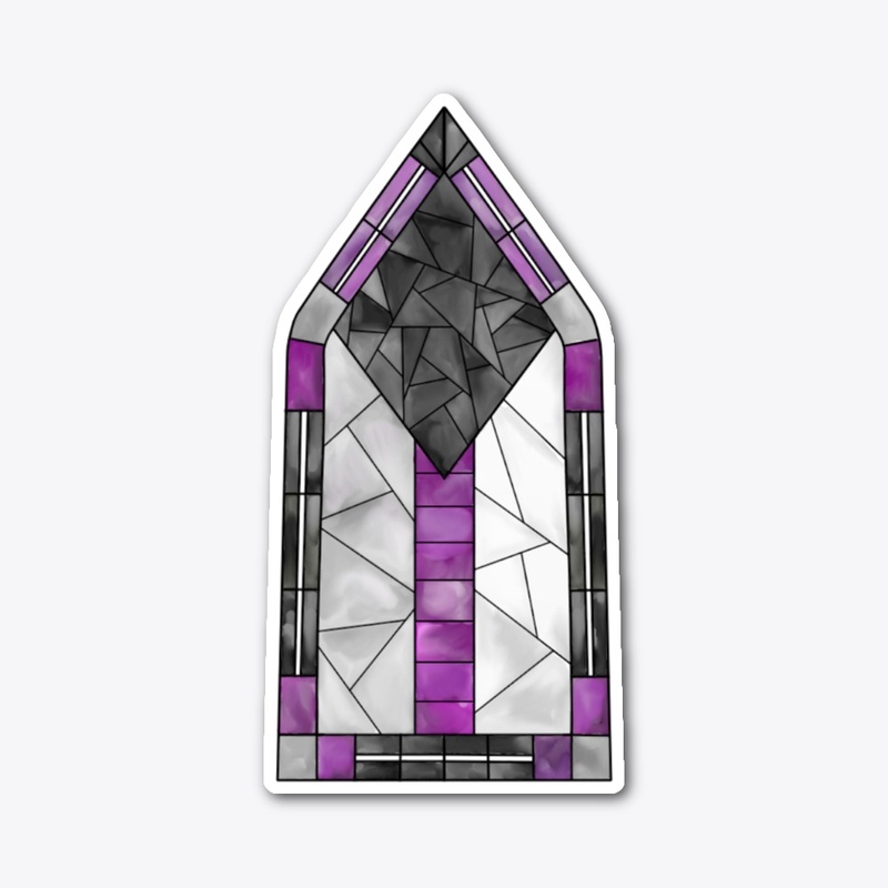 Stained Glass Demisexual Window