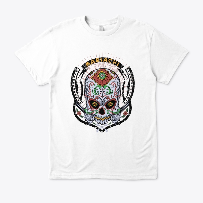 Craze Uk | Mariachi Skull Tees