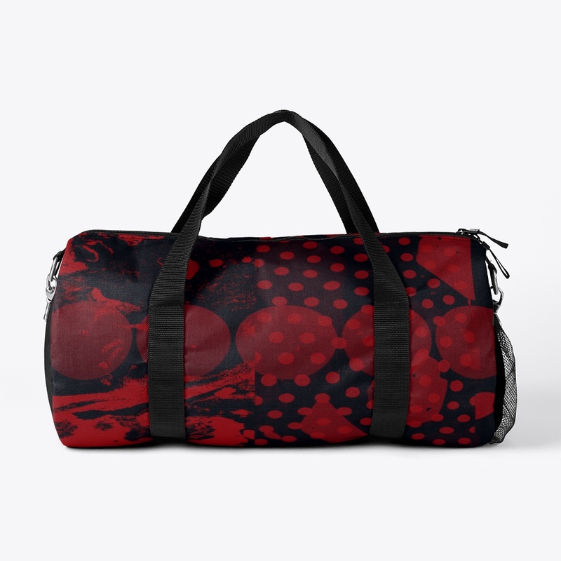 Beautiful Red and Black Abstract 