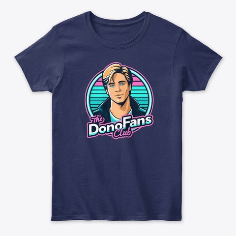 The Dono Fan Club Blue Eyes Navy Kaos Front