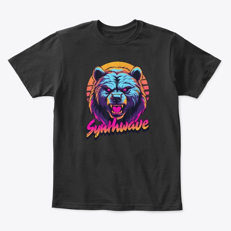 Synthwave Bear