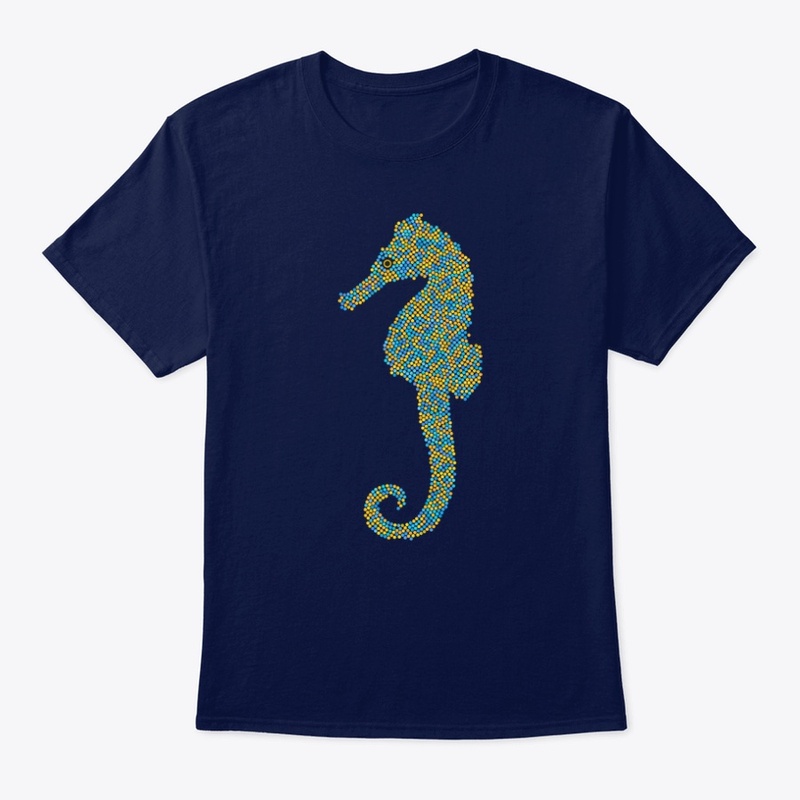 Dot Art Seahorse