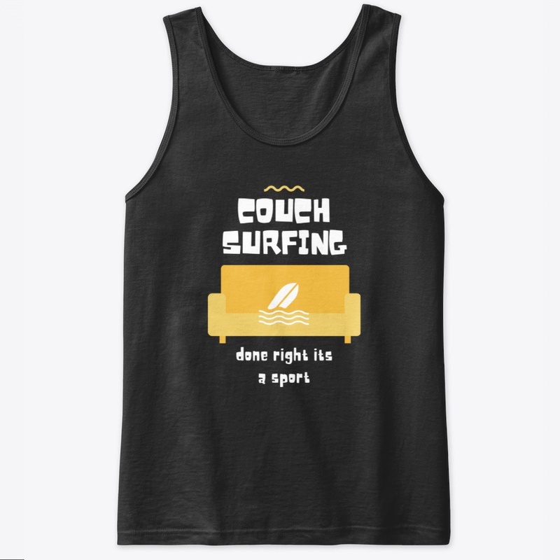 Couch Surfing Sportsman Tee