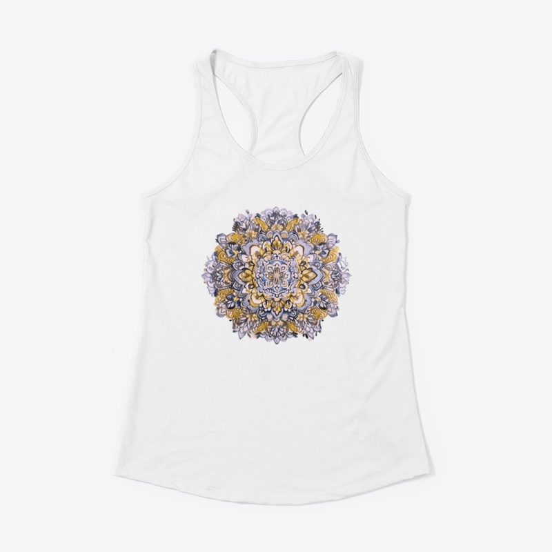 Beautiful isolated colourful mandala