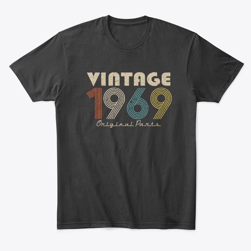 Vintage Original 1969 Birthday T-Shirts