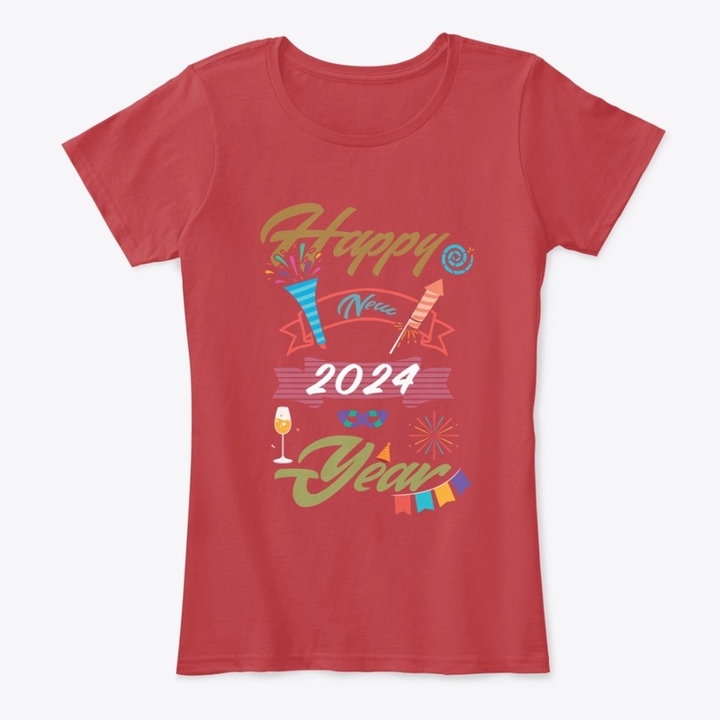 Happy New Year T Shirt Design