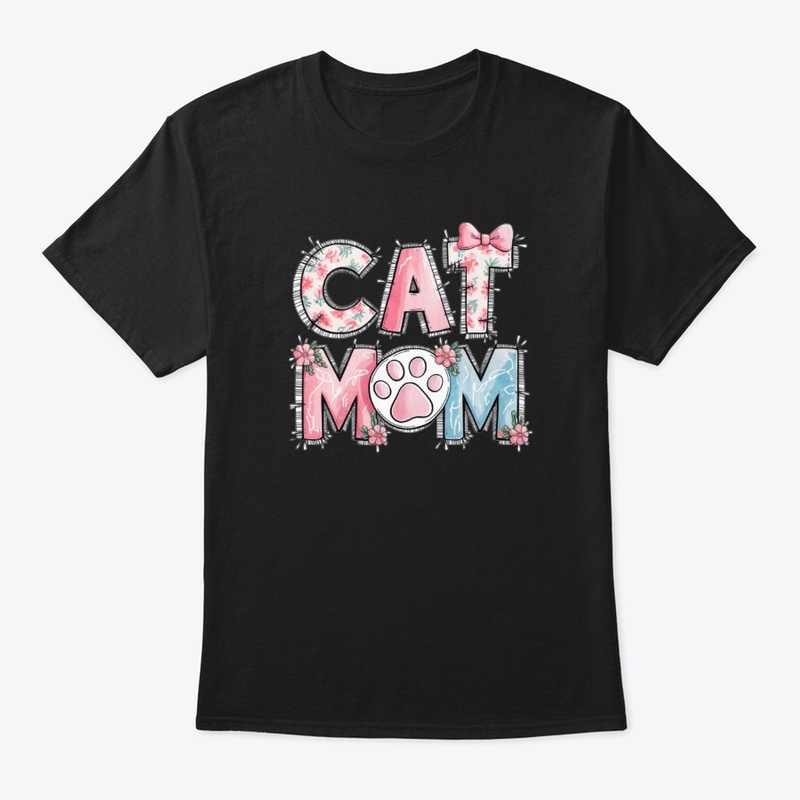 Cat Mom Life T-Shirt