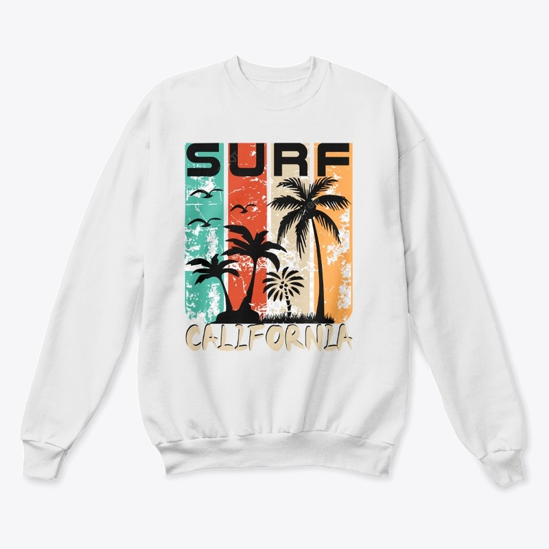 Surf California Art 