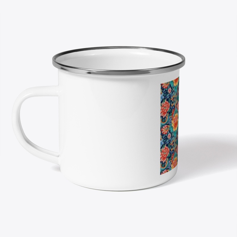 Floral Chinese Intricate pattern