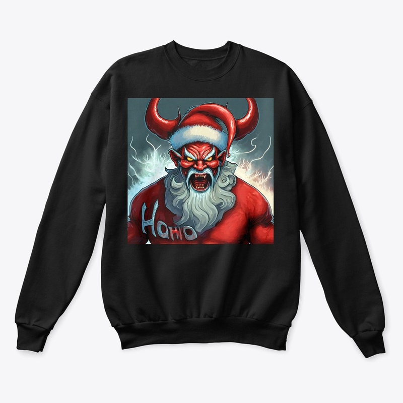 Santa Claws (punny and eye-catching)