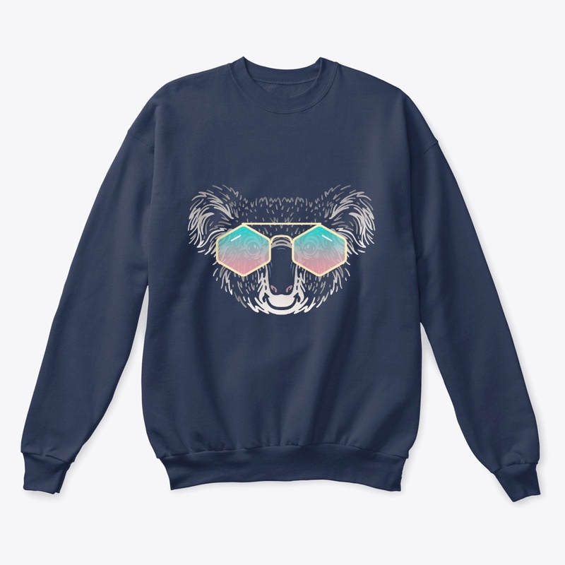 Cute Koala in Sunglasses (Colored+sg10)