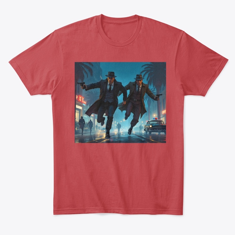 Dragnet Detectives Running