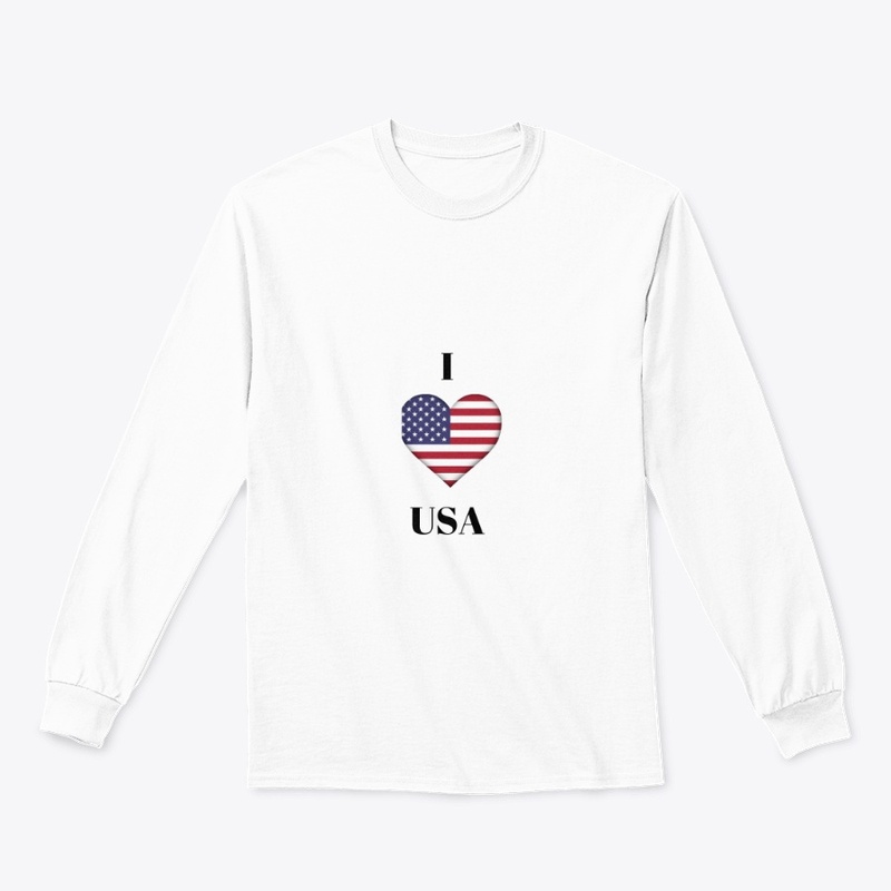 I love USA Tee - 4th of July Tee
