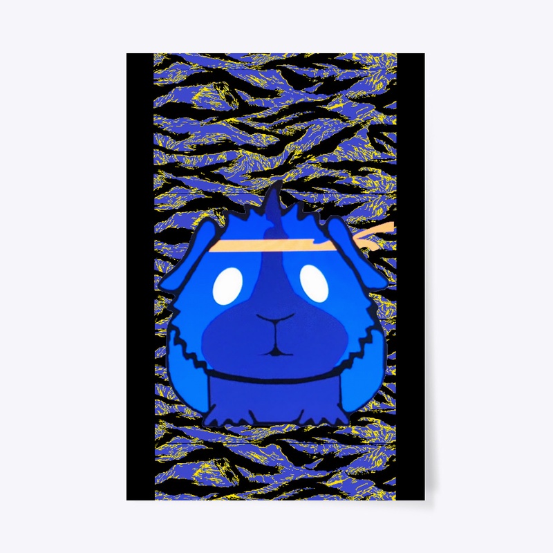 Tiger Camo Ninja Guinea Pig Collection