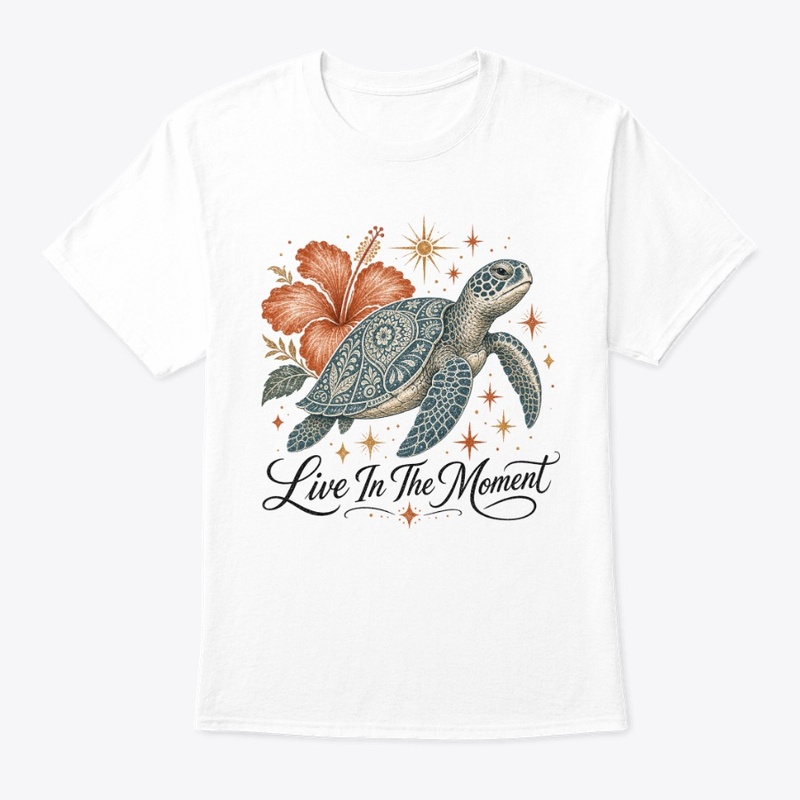 Boho Sea Turtle  vintage Graphic Shirt