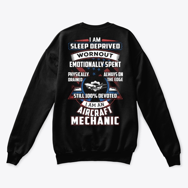 Aircraft Mechanic Devoted Hoodie