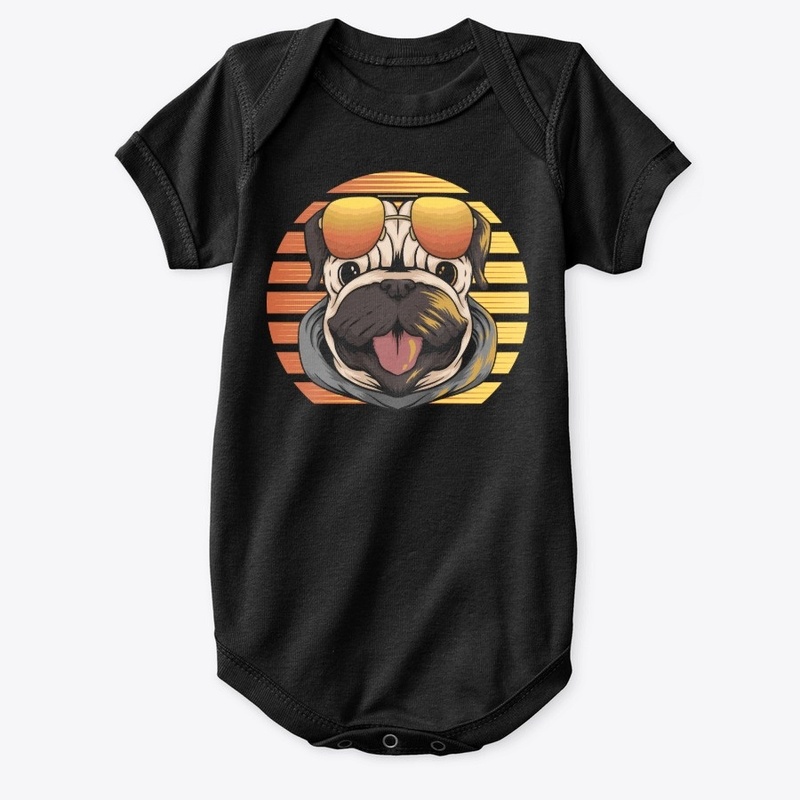 Retro Pug