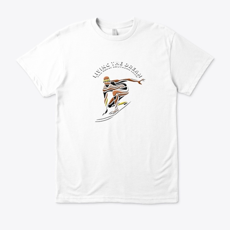 Dreamtime Surfer Tee Style Design