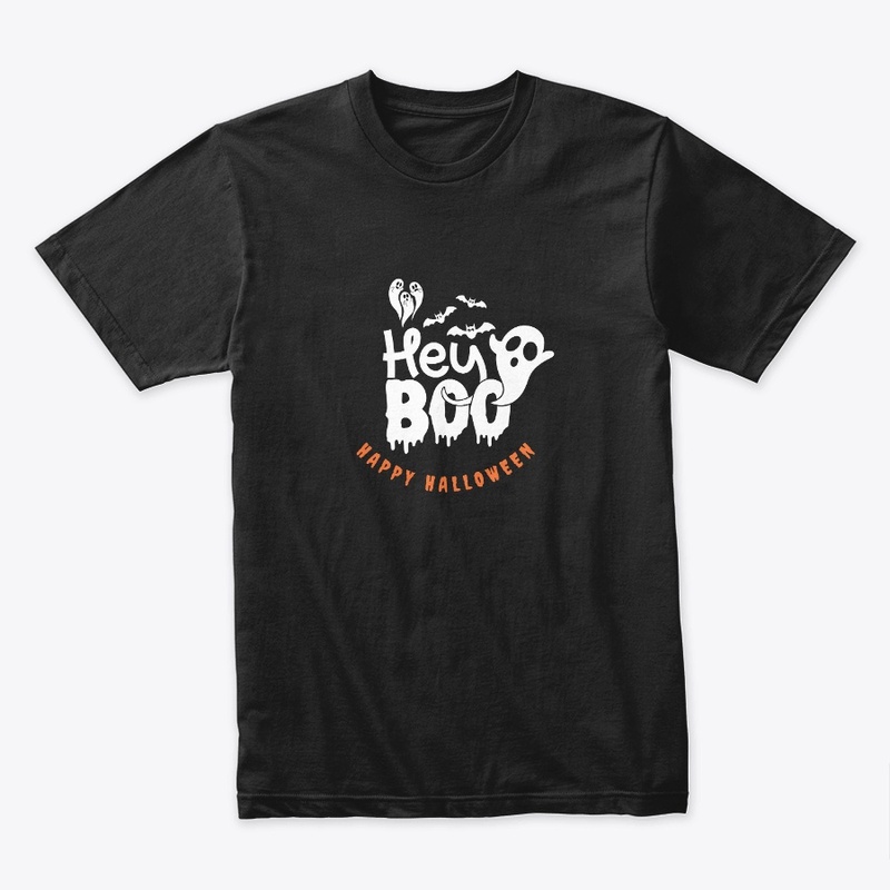 Hey Boo Premium Halloween Tee