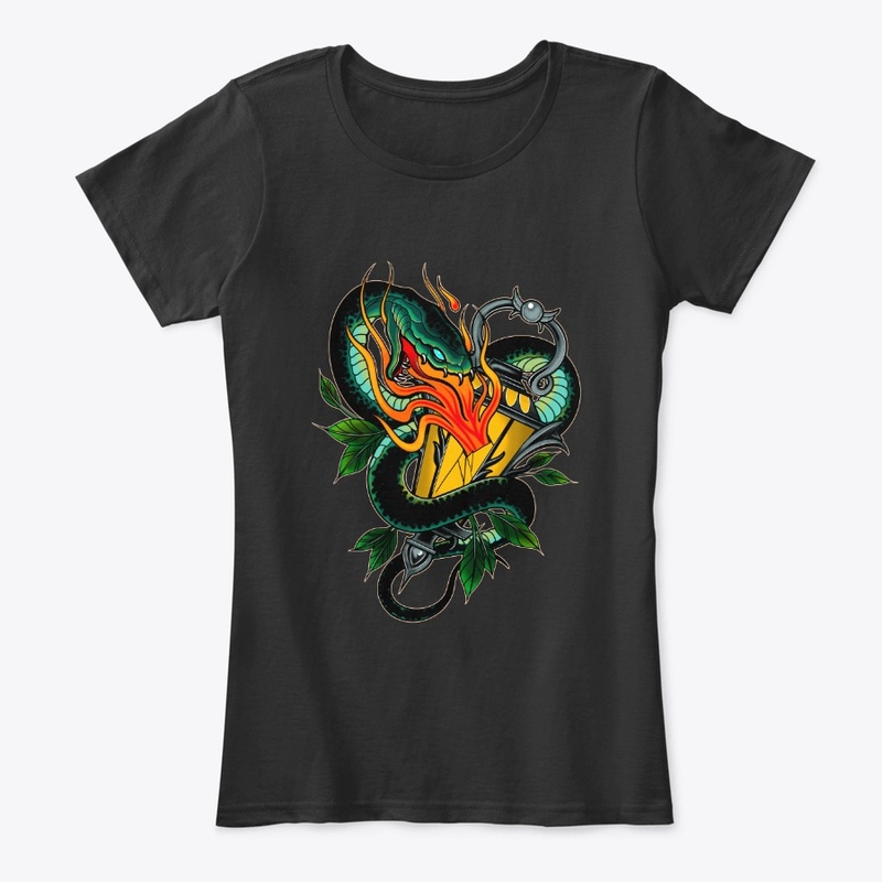 Neo-Trad Snake