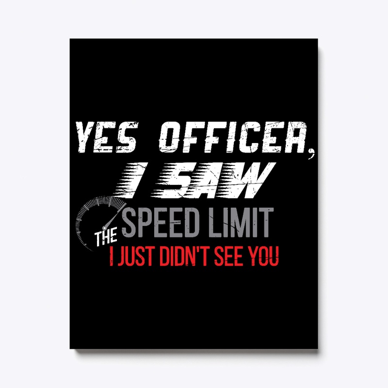 Saw The Speed Limit Funny Mechanic Gift
