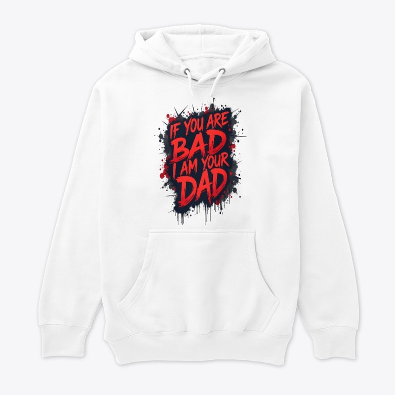 Bold Dad Joke Graffiti Streetwear Design