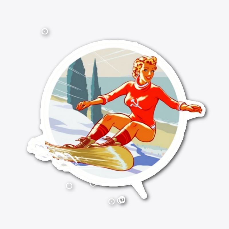 Soviet Snowboarding Logo