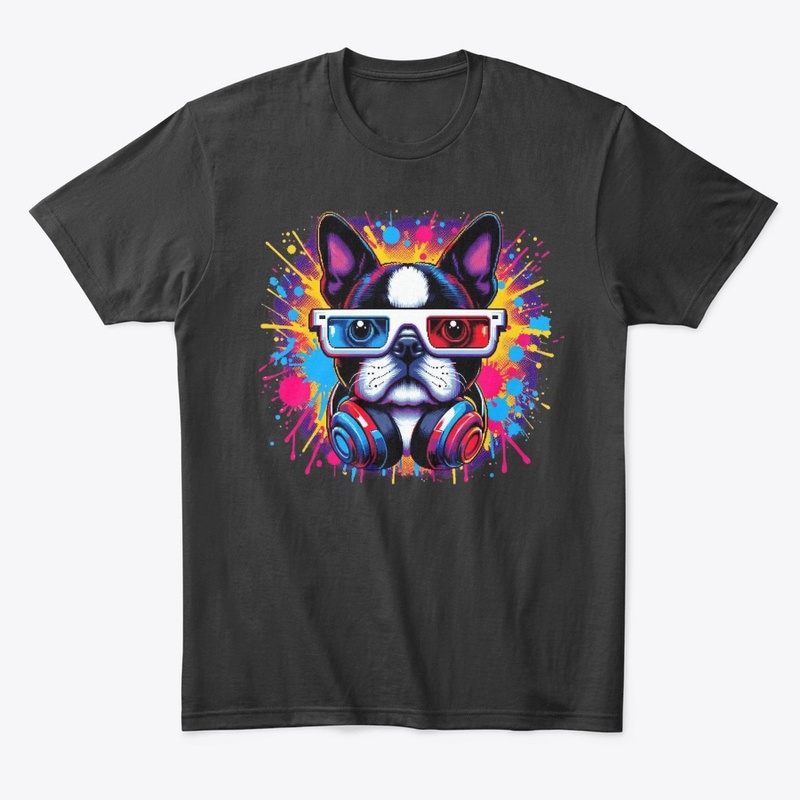 3D Boston Terrier 6