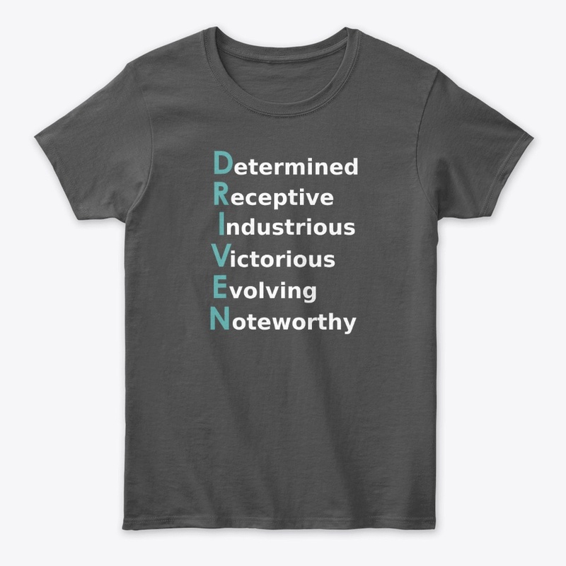 Be Driven Word Power Apparel