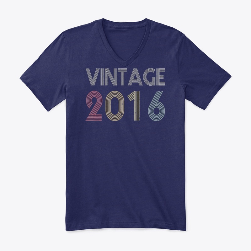 4th Birthday Gift Vintage 2016 Classic