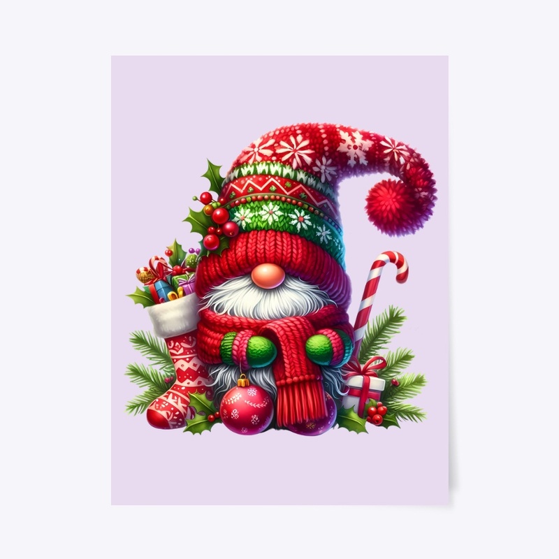 Gift-Giving Holiday Gnome