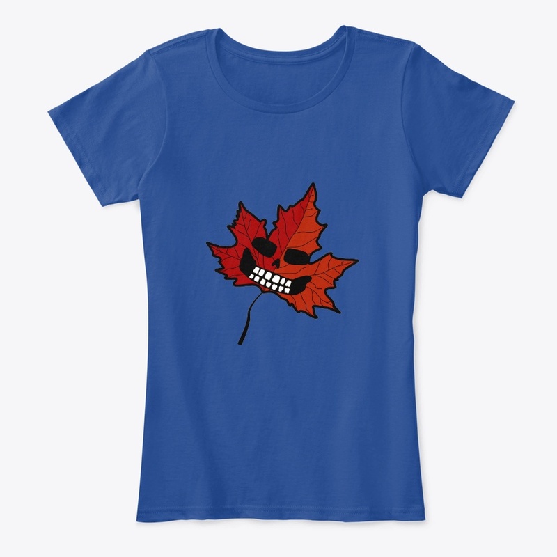 Leaf Halloween T-shirts Womens