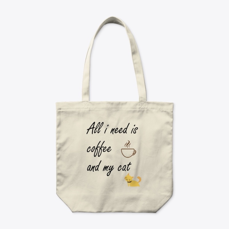  All I Need Is Coffee & my cat T-Shirt