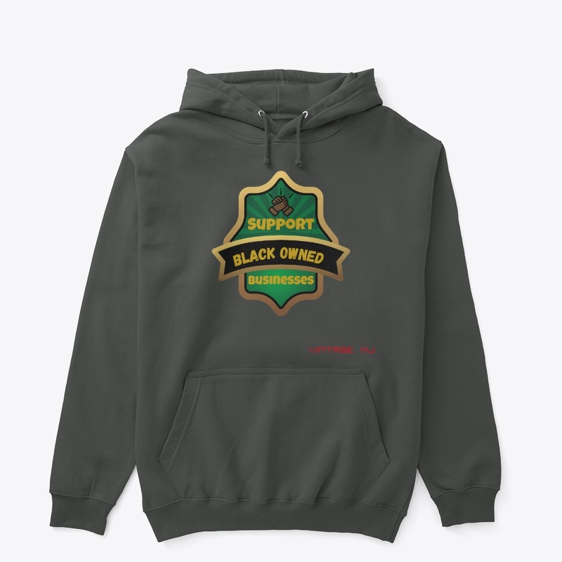 Support Black Business Hoodie