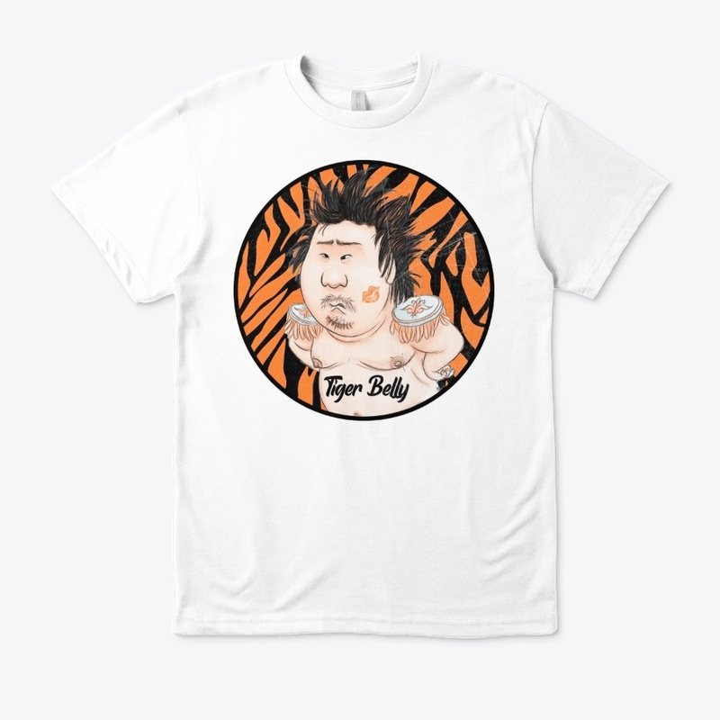 FUNNY TIGER BELLY