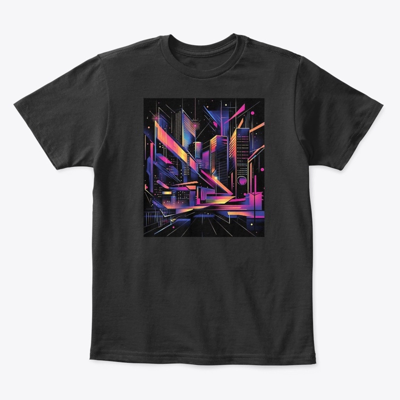 Neon Horizons: A Futuristic Cityscape