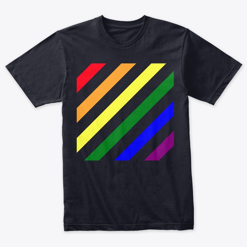 LGBT+ Flag (Diagonal Stripes)