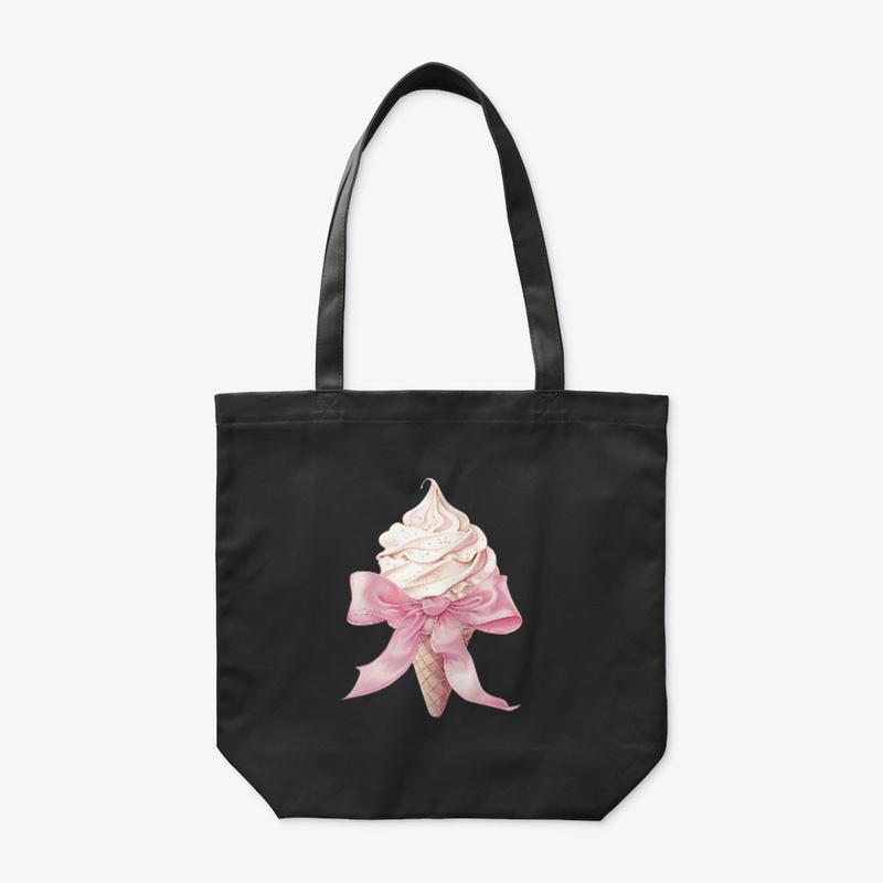 Pink Bow with Vilina Ice Cream