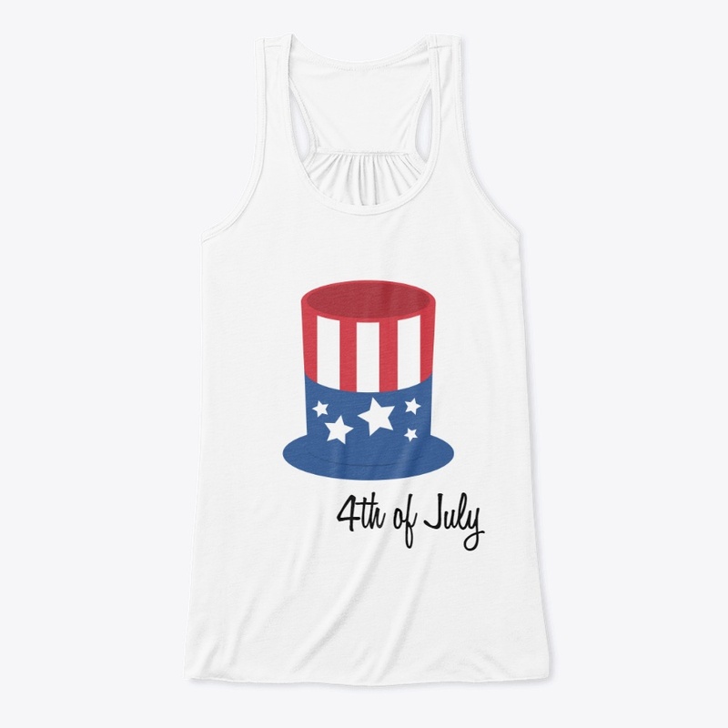 Uncle Sam hat 4th of July Tee