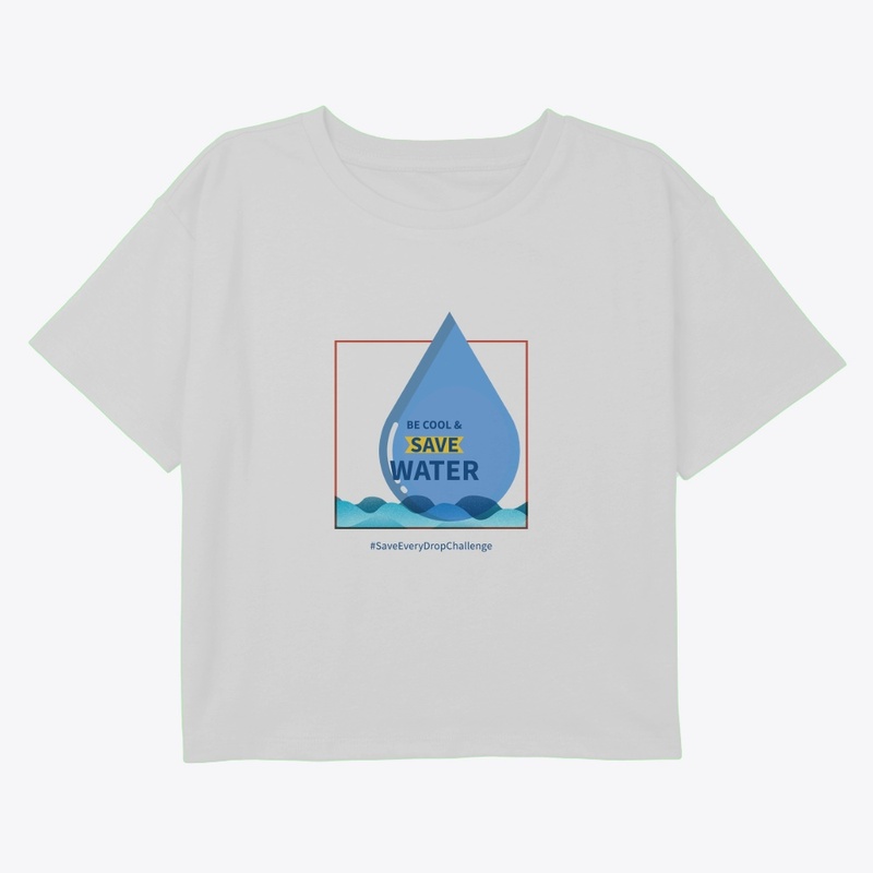 T Shirt Save water be cool