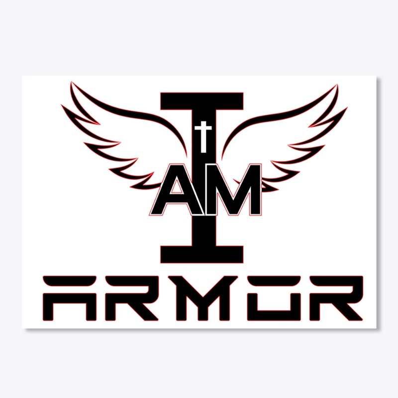 I AM ARMOR (Red,Black)