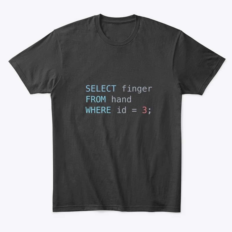SQL Middle Finger