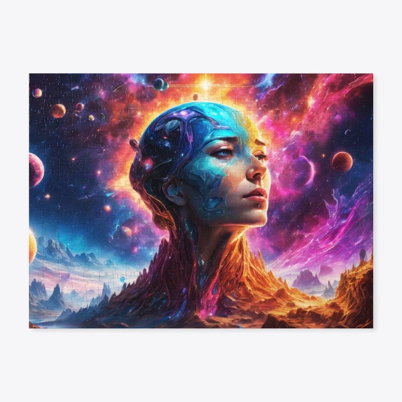 Cosmic Portrait Digital Art - PG14