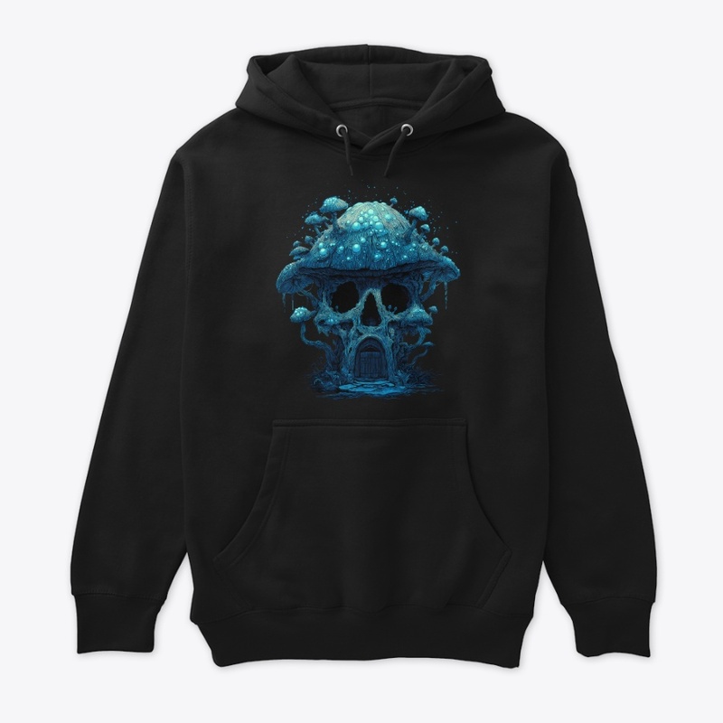 Hollow Skull Mushroom House