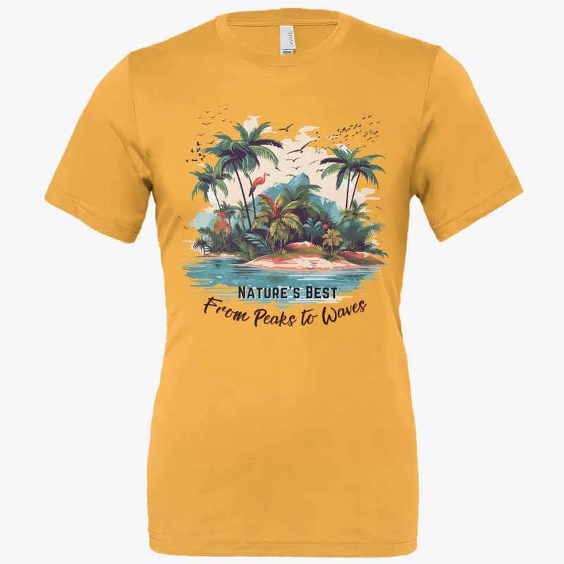 Summer Time Vibes Graphic T-shirt