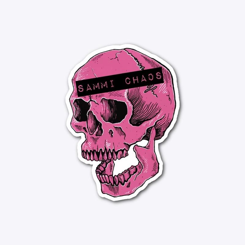 Skull Sticker