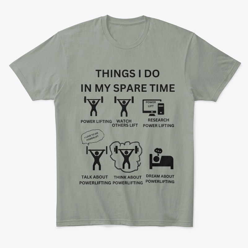 My Powerlifting Journey Tshirt